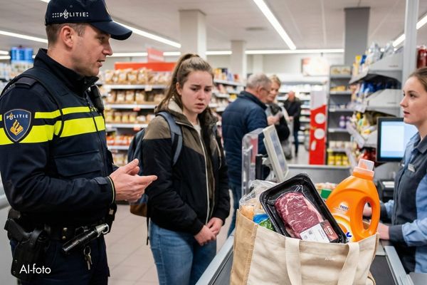 Reprimande winkeldiefstal