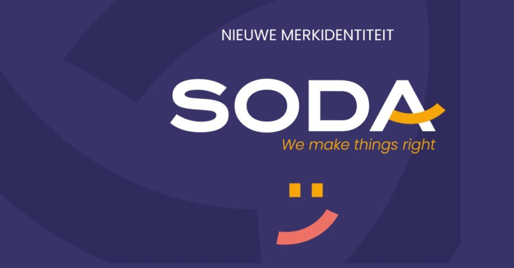 SODA nieuwe merkidentiteit